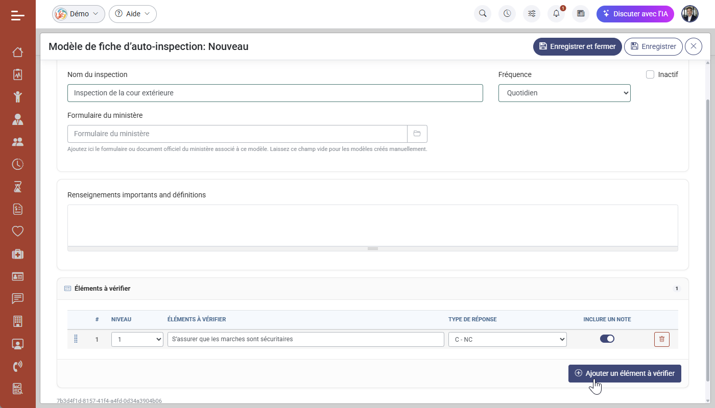 Fiches d’auto-inspection : simplifiez le suivi de la conformité dans votre service de garde