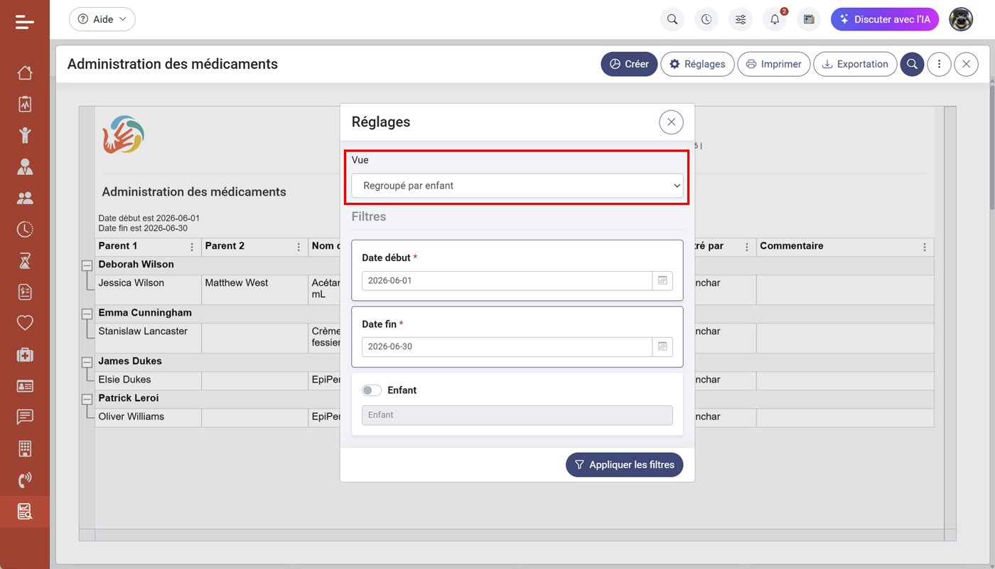 Nouveauté : des versions multiples pour vos rapports