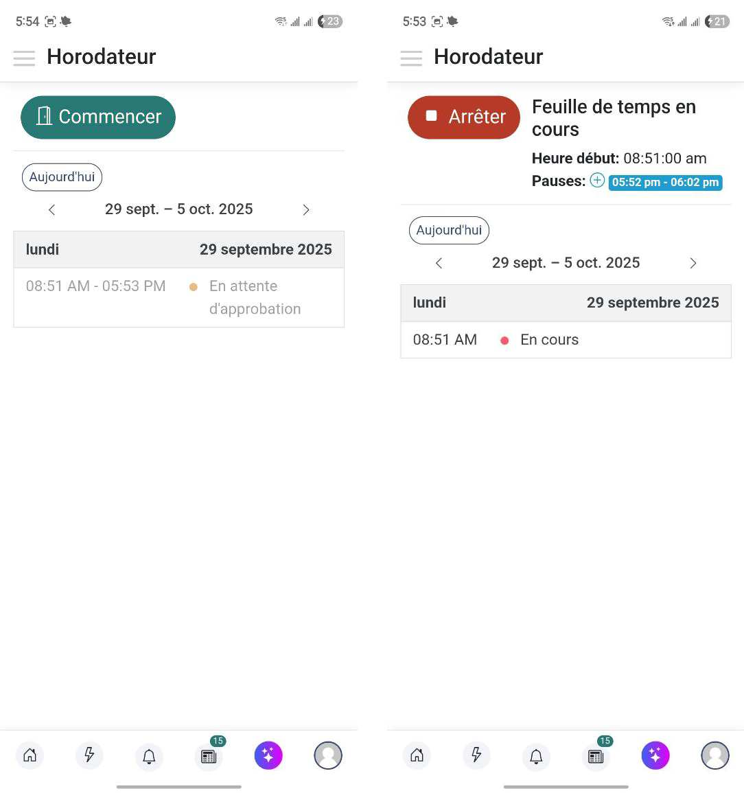Horodateur Apercu du module