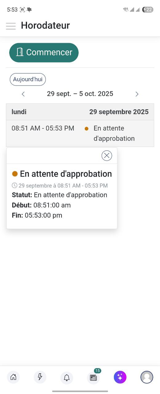 Horodateur Apercu du module