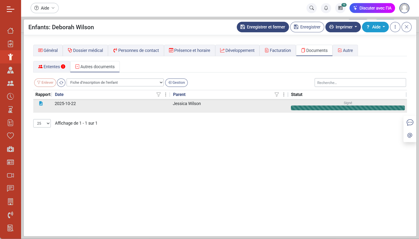 Fiche dinscription