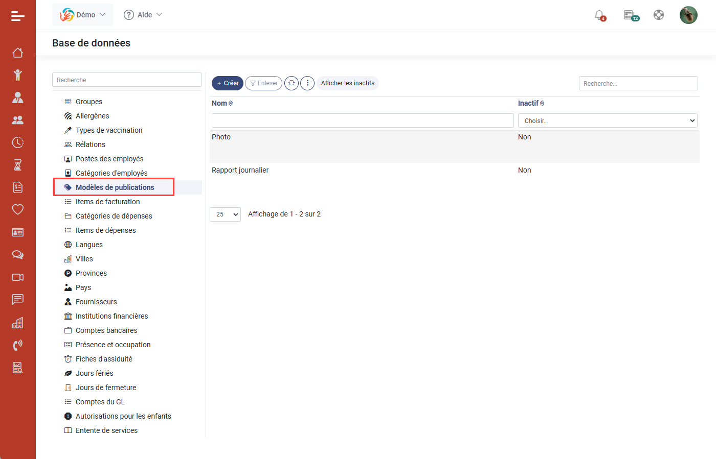MaGarderie Plus Module Lien Parent